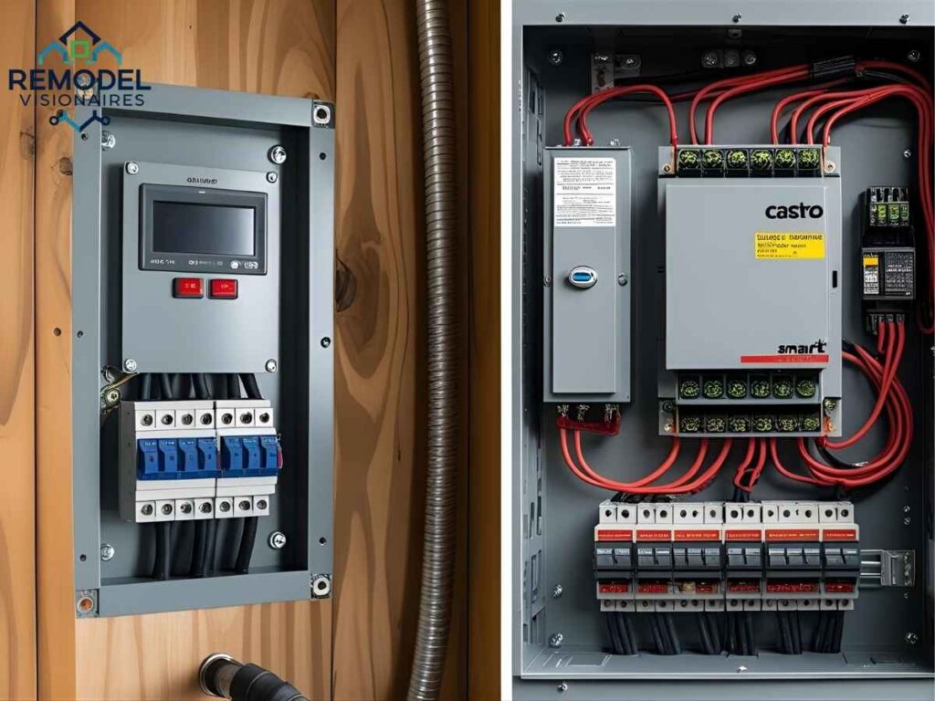 Los Angeles residential Castro smart electrical panel installation